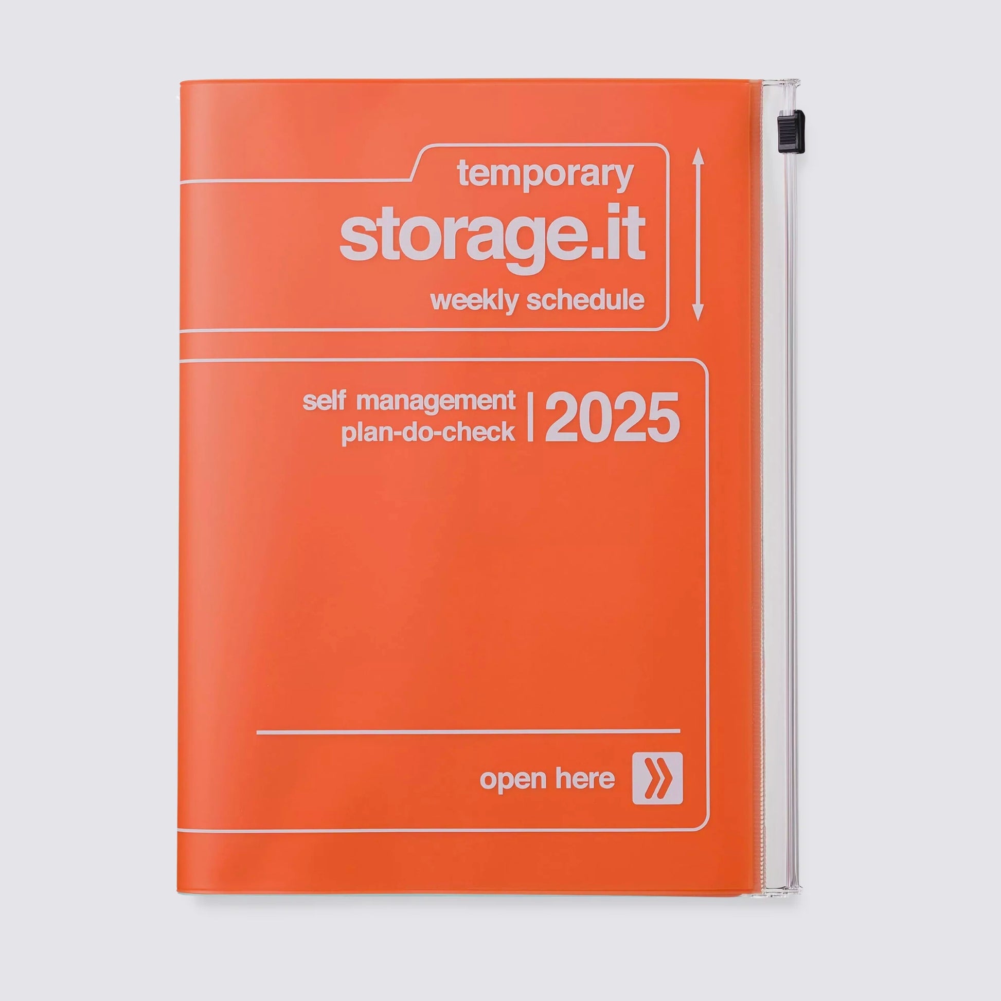 2025 Marks Storage.It Weekly A5 Diary Orange