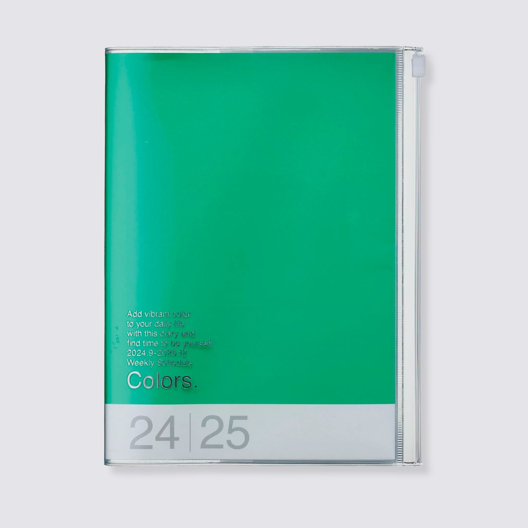 2025 Marks Weekly A5 Diary Green