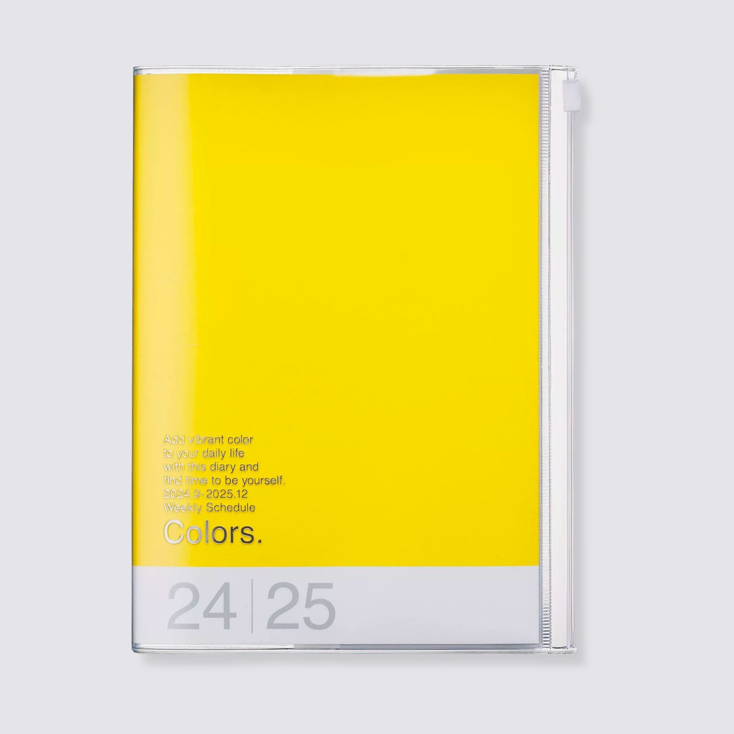 2025 Marks Weekly A5 Diary Yellow