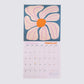 illustrated 2025 square size wall calendar