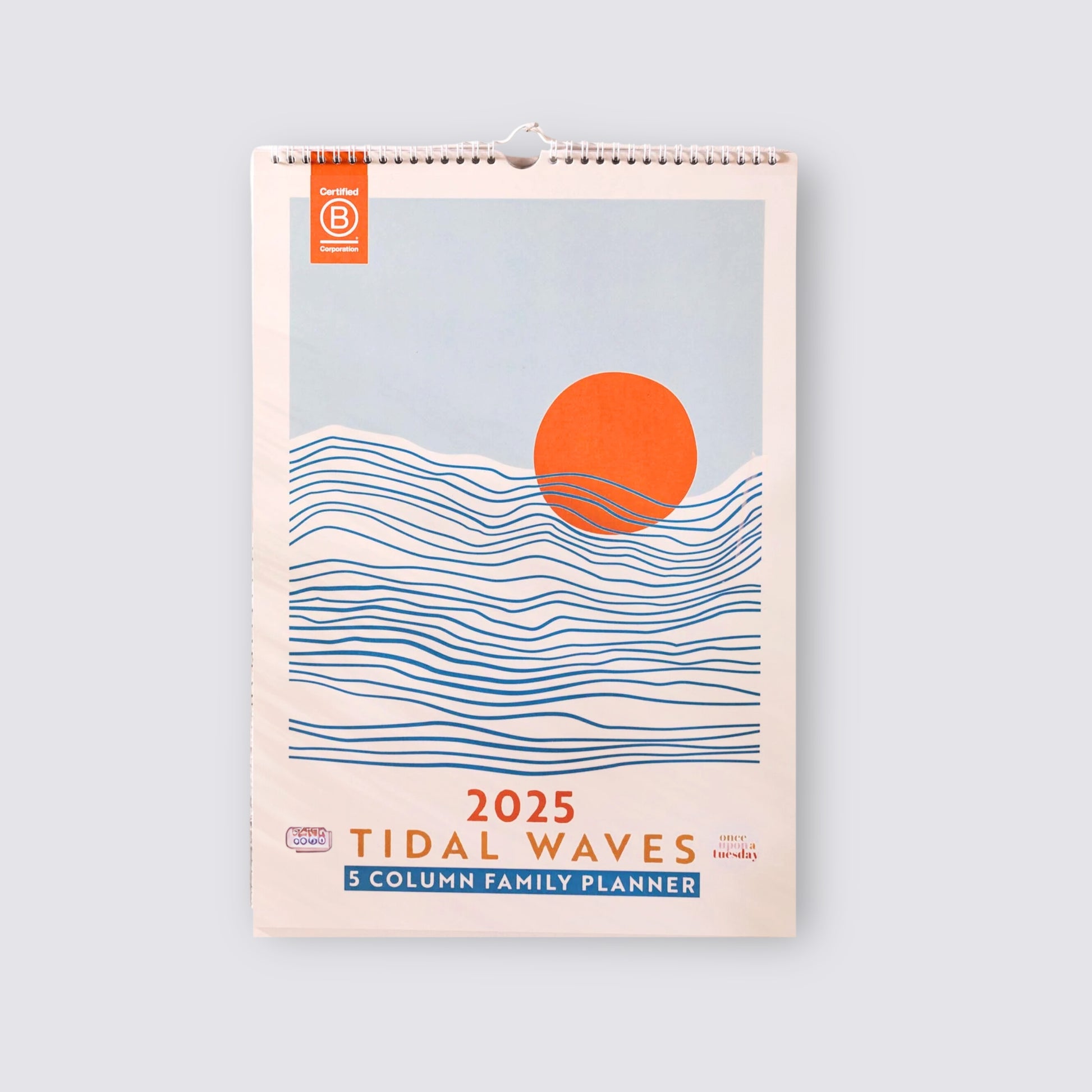 2025 Family Planner - Tidal Waves