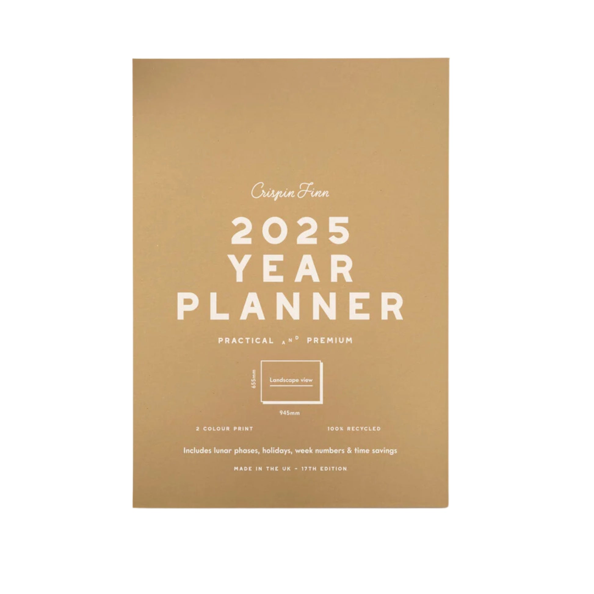 2025 Wall Planner - Landscape