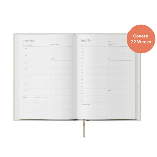 Undated Daily Planner -  Botanical