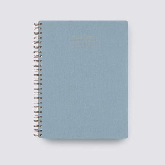 Activity & Habit Log - Chambray Blue