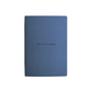 Blue a6 notebook