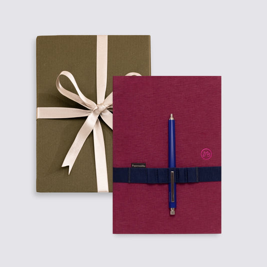 Burgundy Stationery Gift Set