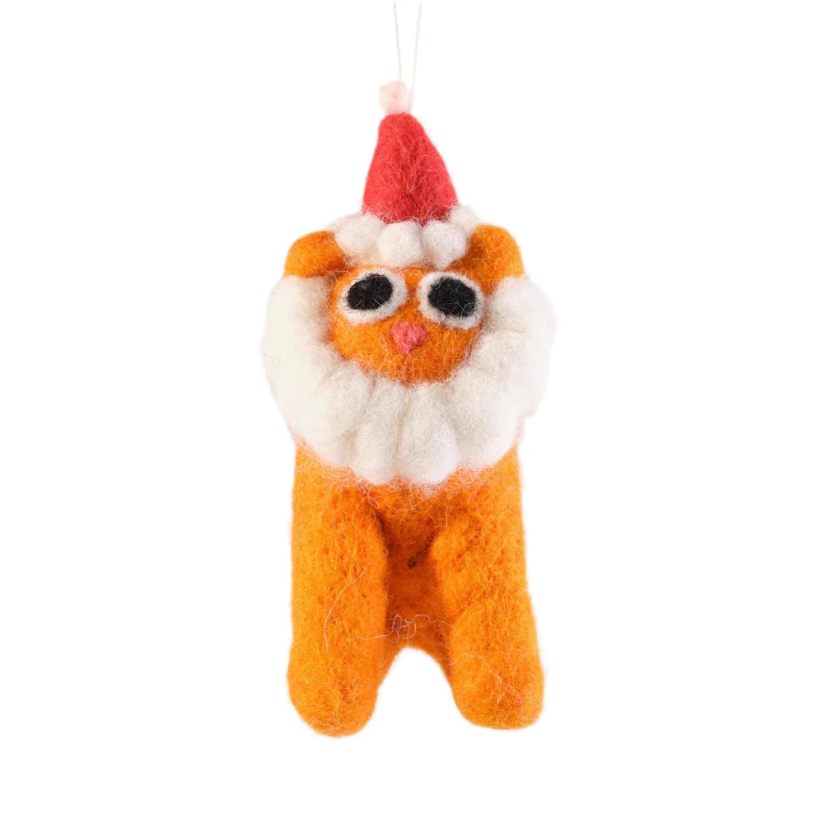 Cat Santa decoration