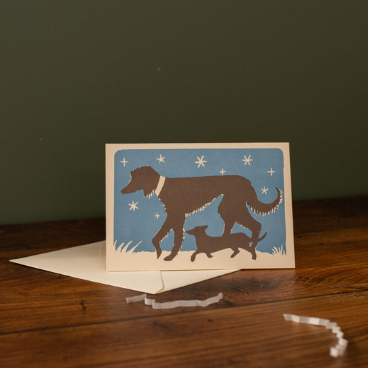 Dog Christmas Card Set