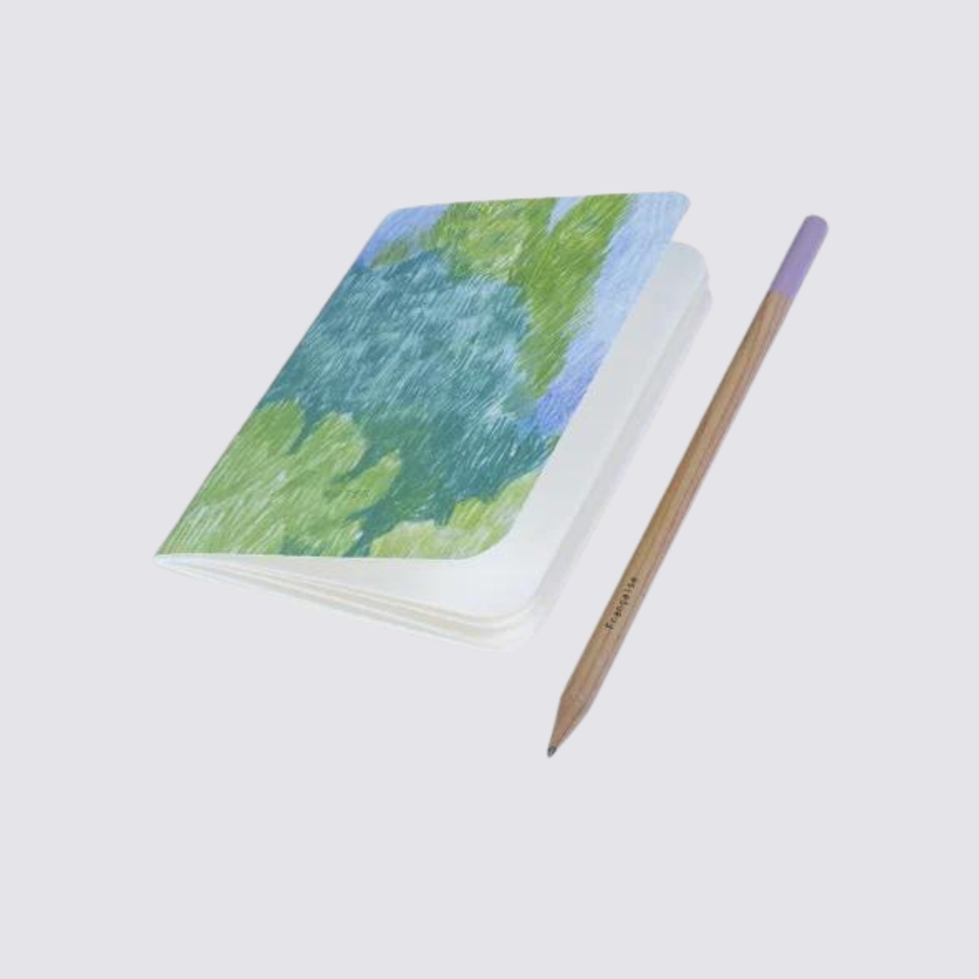 blank pages pocket notebook