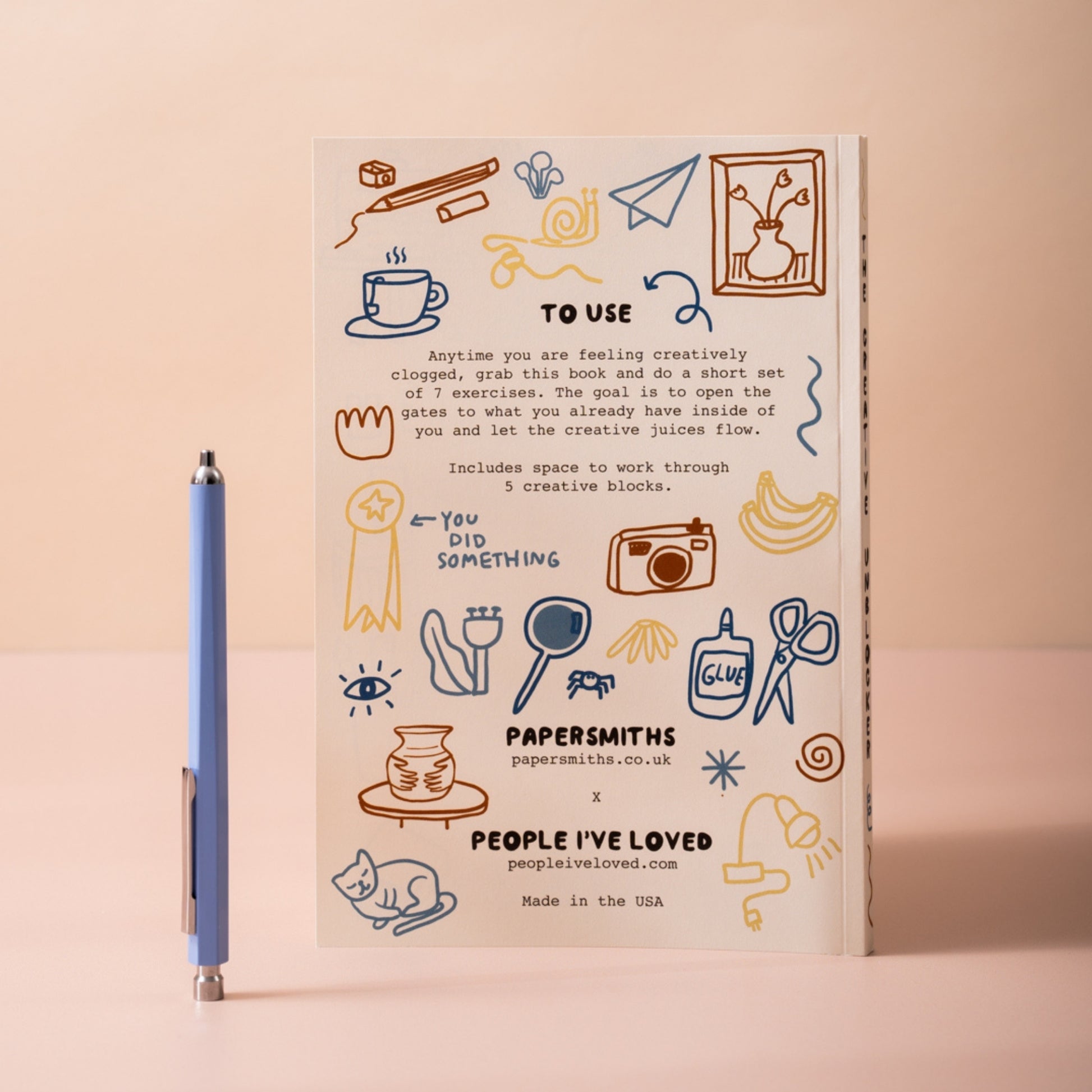 The Creative Unblocker Journal - Papersmiths x People I've Loved