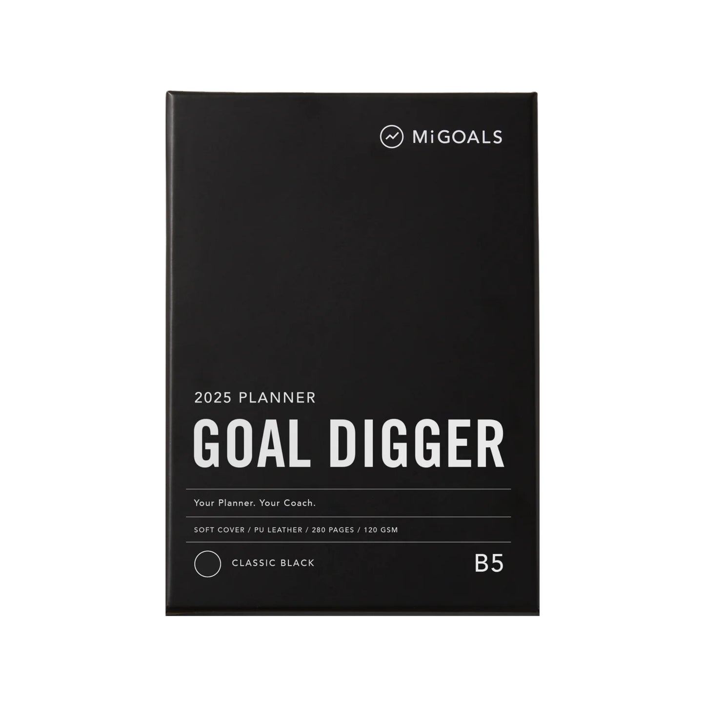 2025 goal planner B5 