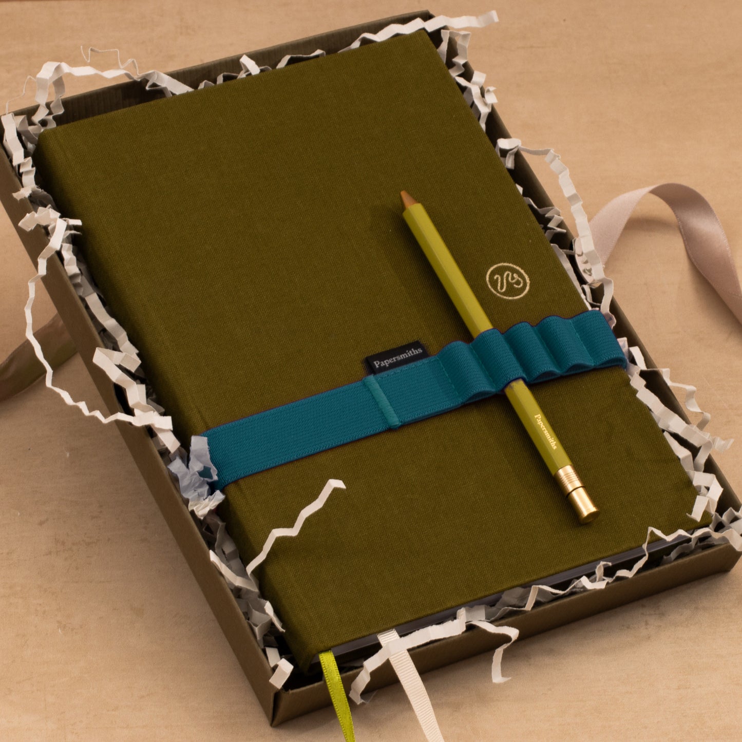 Notebook, Pen and Band Gift Set - Myrtle