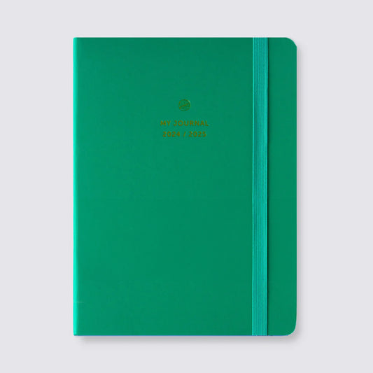 2024-2025 Academic A5 Diary  – 12 Months/  Emerald Green