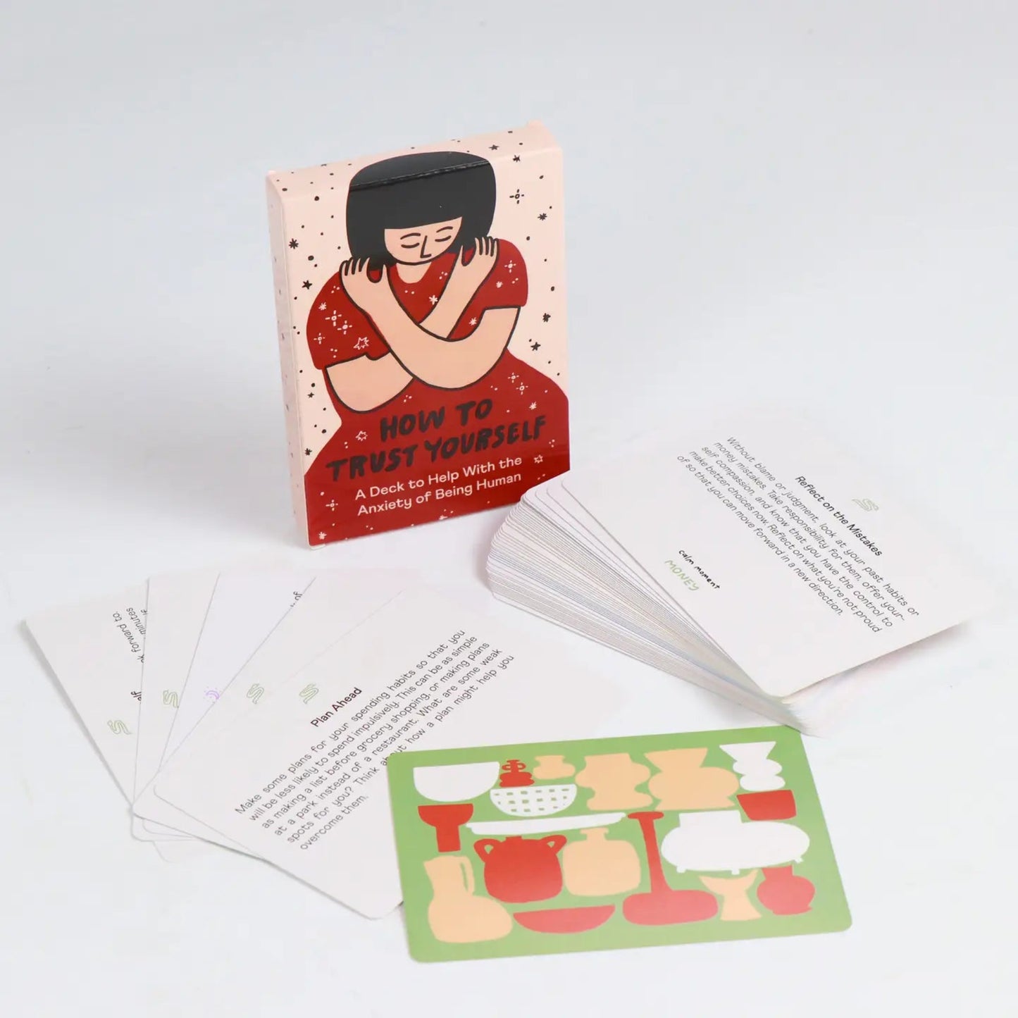 How To Trust Yourself - An Anxiety Self-Help Card Deck | Self ...