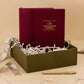 Large Gift Box - Khaki with Silver Ribbon