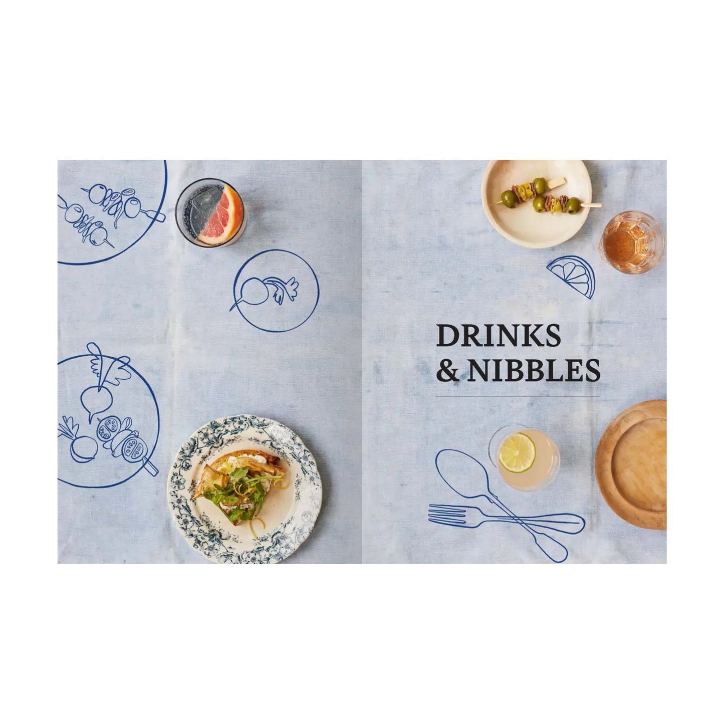 Last Minute Dinner Party Book Nibbles