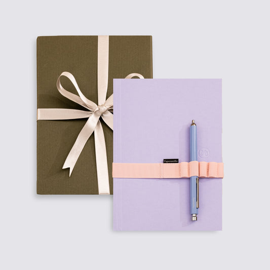 Light Purple Stationery Set