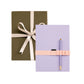 Light Purple Stationery Set