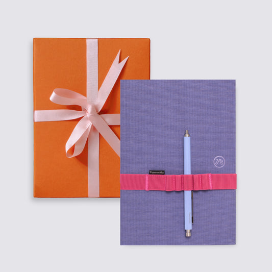Lilac and Pink Premium Stationery Gift Set
