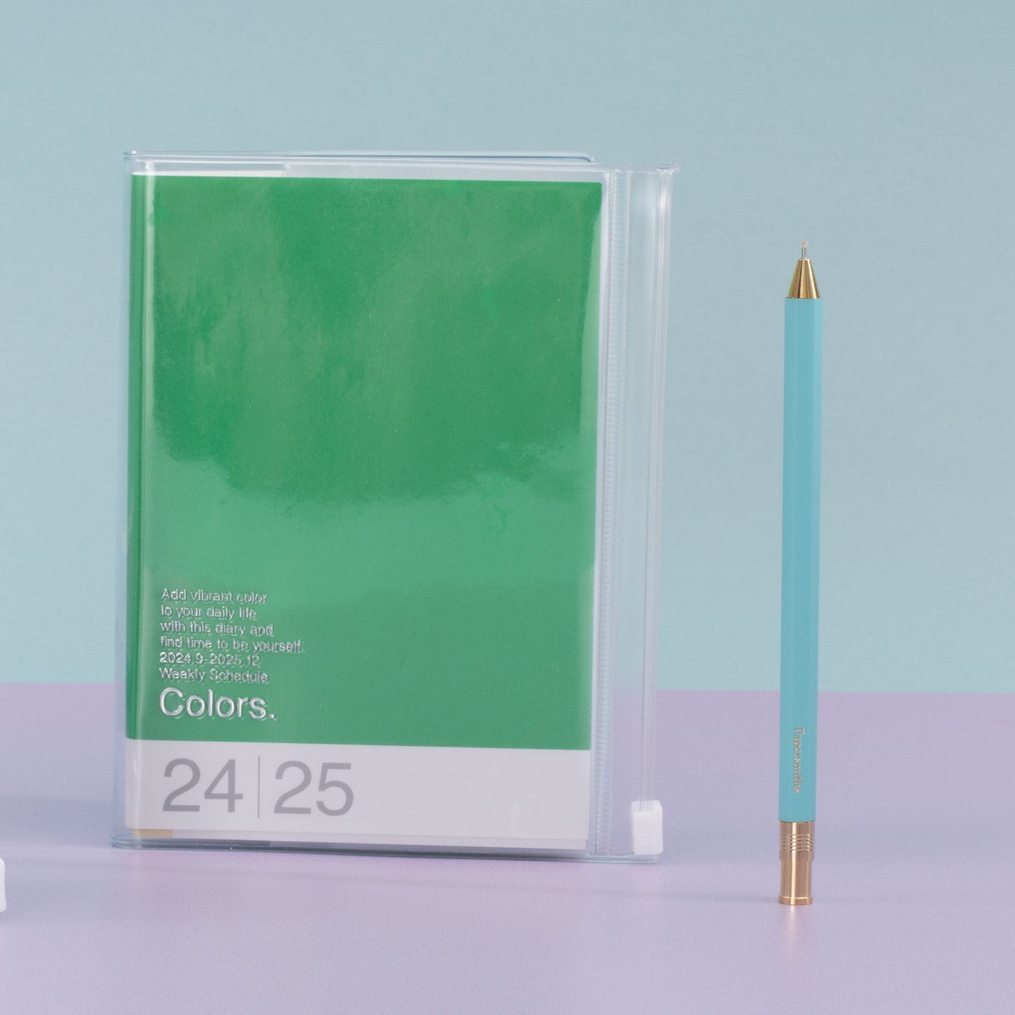 Green PVC Diary