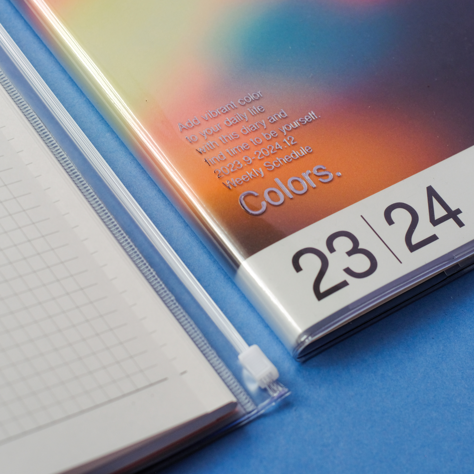 Mark's Weekly Planner 2024 - Academic (Sept 2023 Start) - A5 - Gradient Black