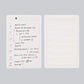 Removable Weekly Calendar Seals  Small - 10 Sheets