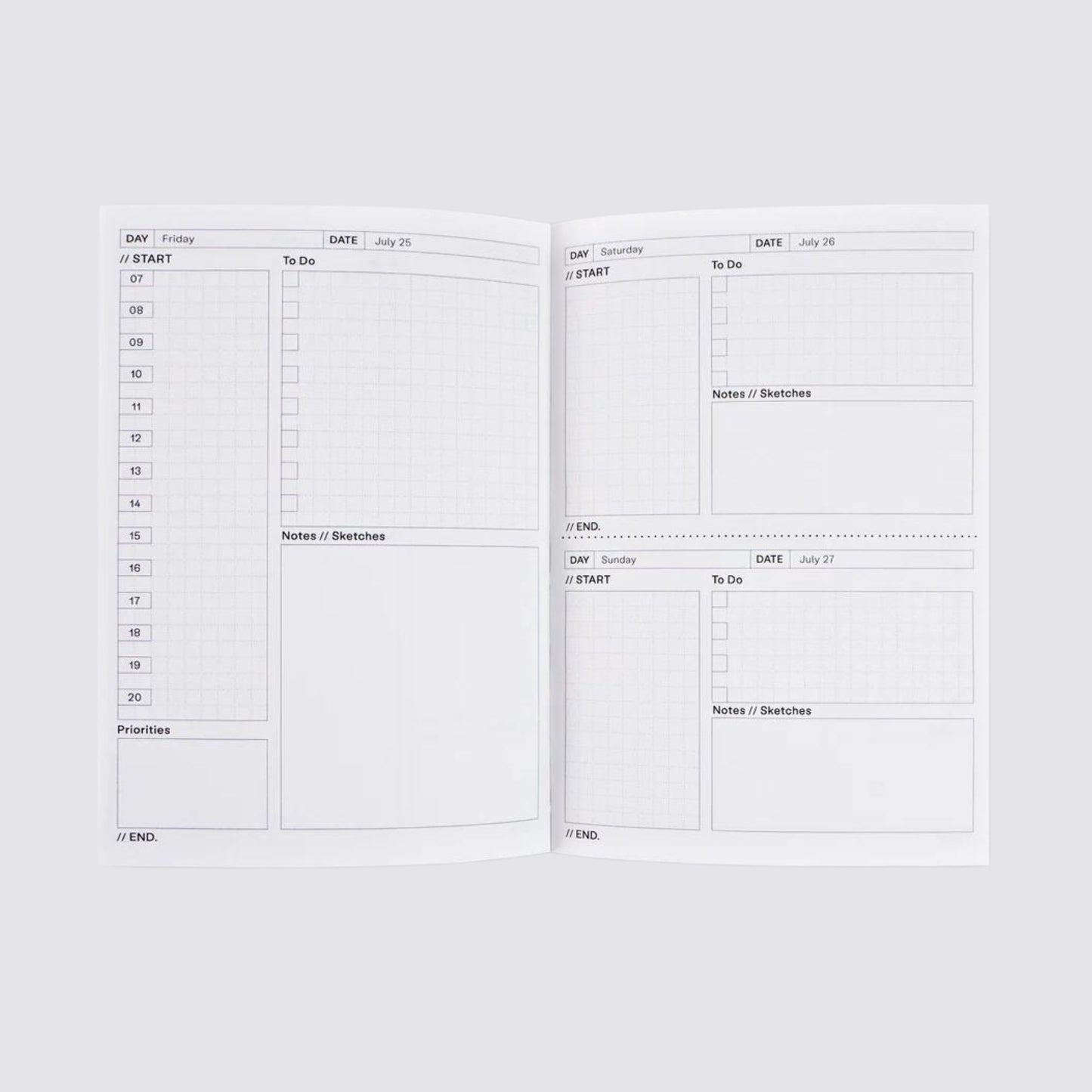 2025 daily to do list planner 