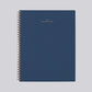 navy blue yearly task planner 2025