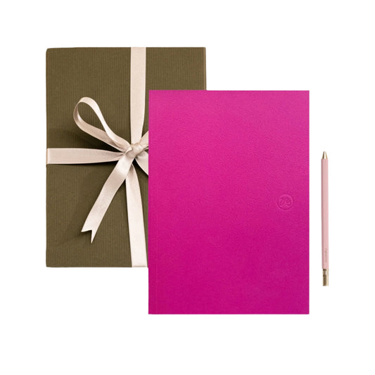 Ready to gift pink stationery set