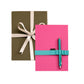 Pink notebook stationery set