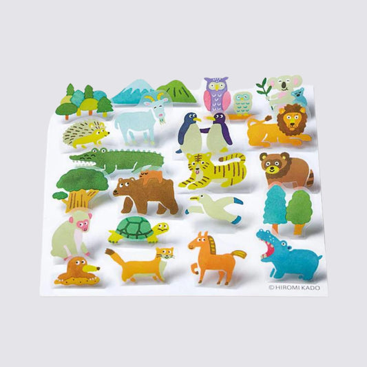 3D Animal Stickers