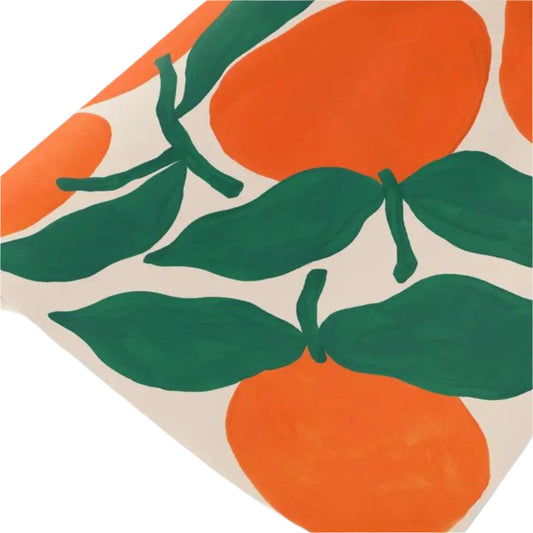 Gift Wrap - Christmas Tangerines