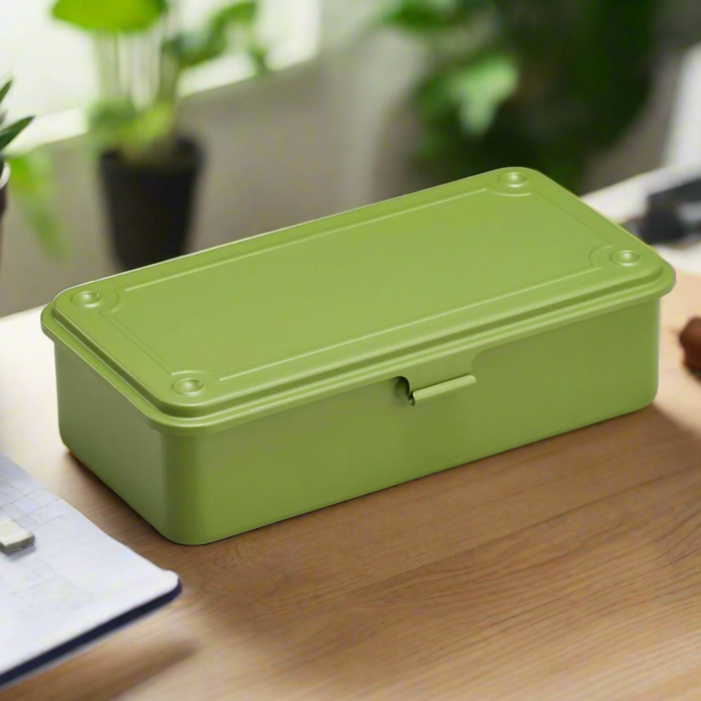 Green storage box