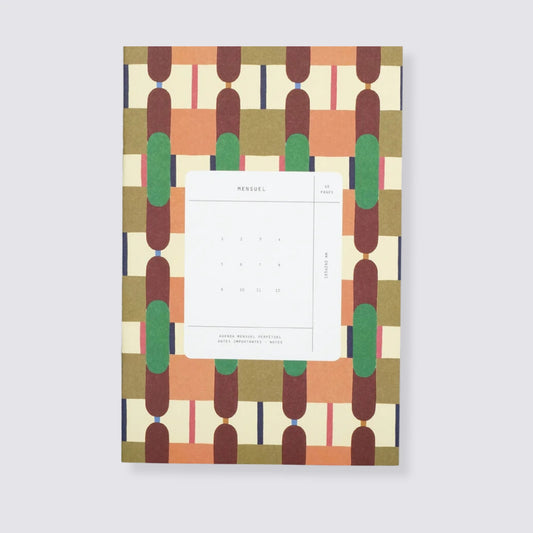 Undated Monthly Planner