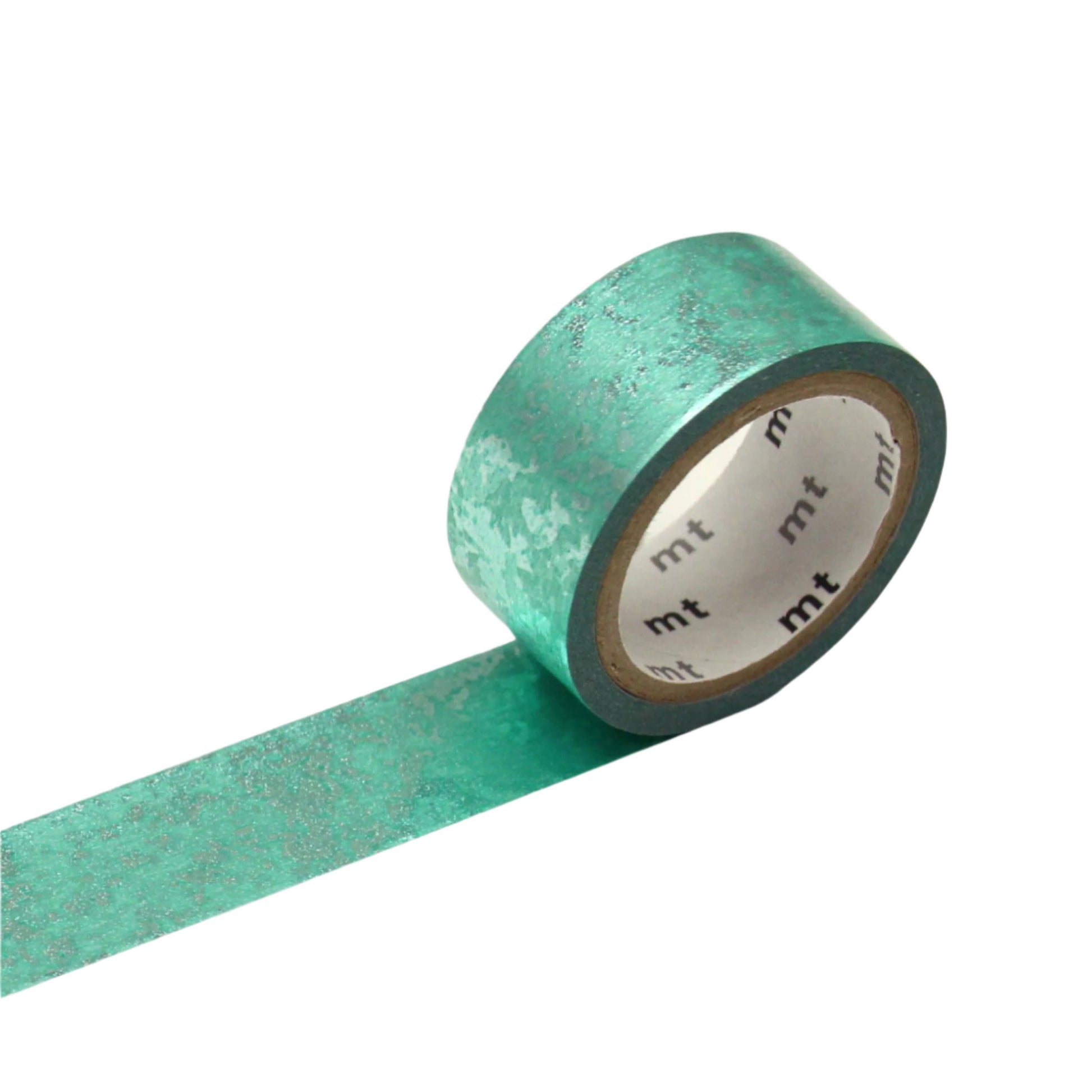 green dust metallic masking tape