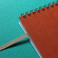 wire bound Papersmiths dark orange planner