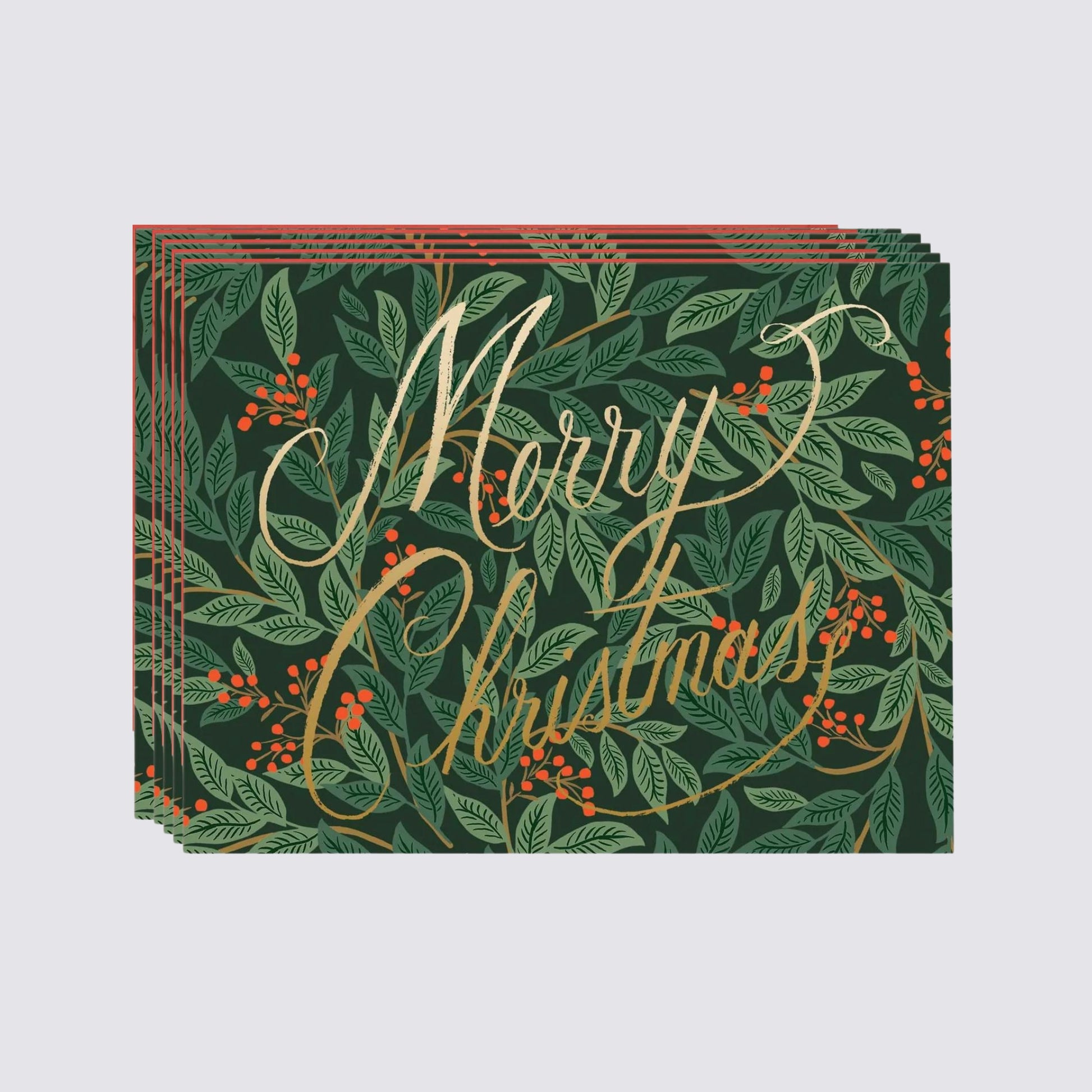 Merry Christmas willowberry card set