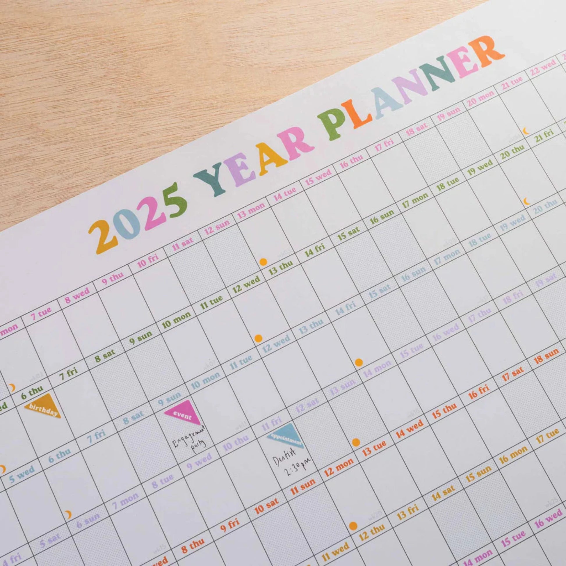 2025 daily planner calendar