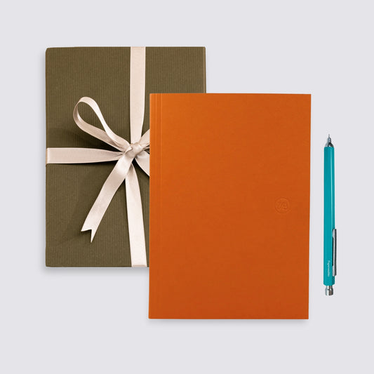 Notebook and Primo Pen Duo - Morello