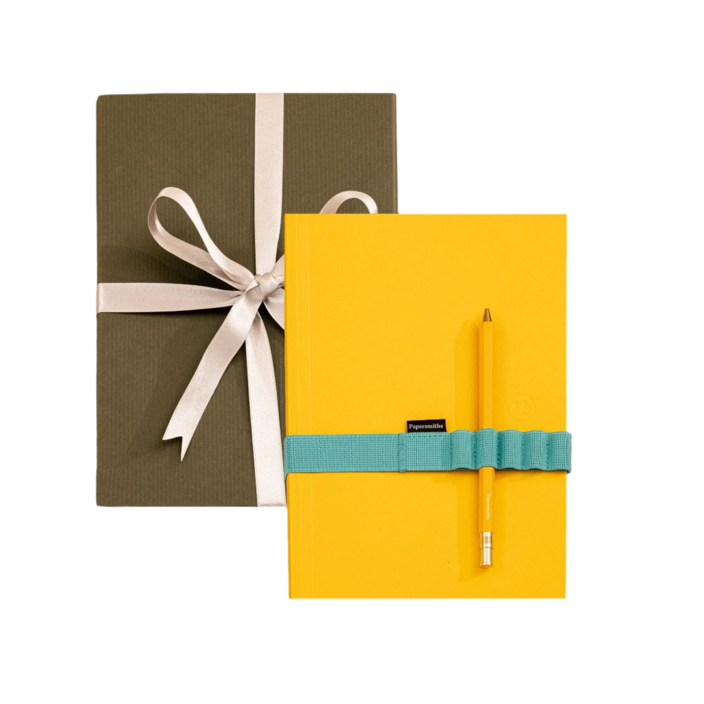 yellow stationery set