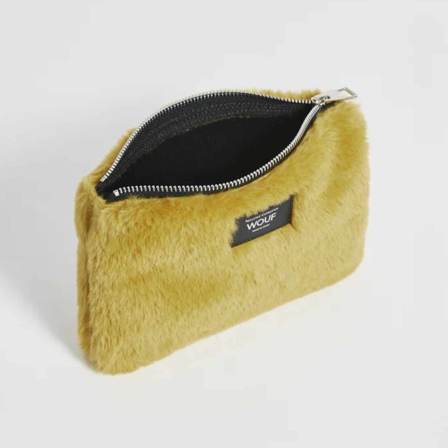 Fluffy Yellow Pencil Case