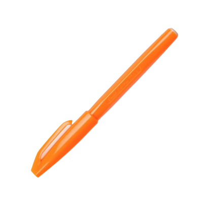 orange sign pen