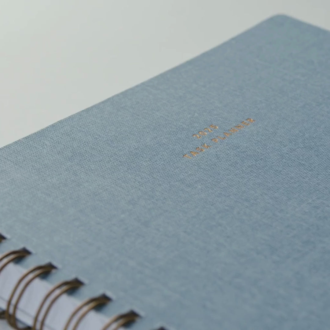 2025 Compact Task Planner - Chambray Blue