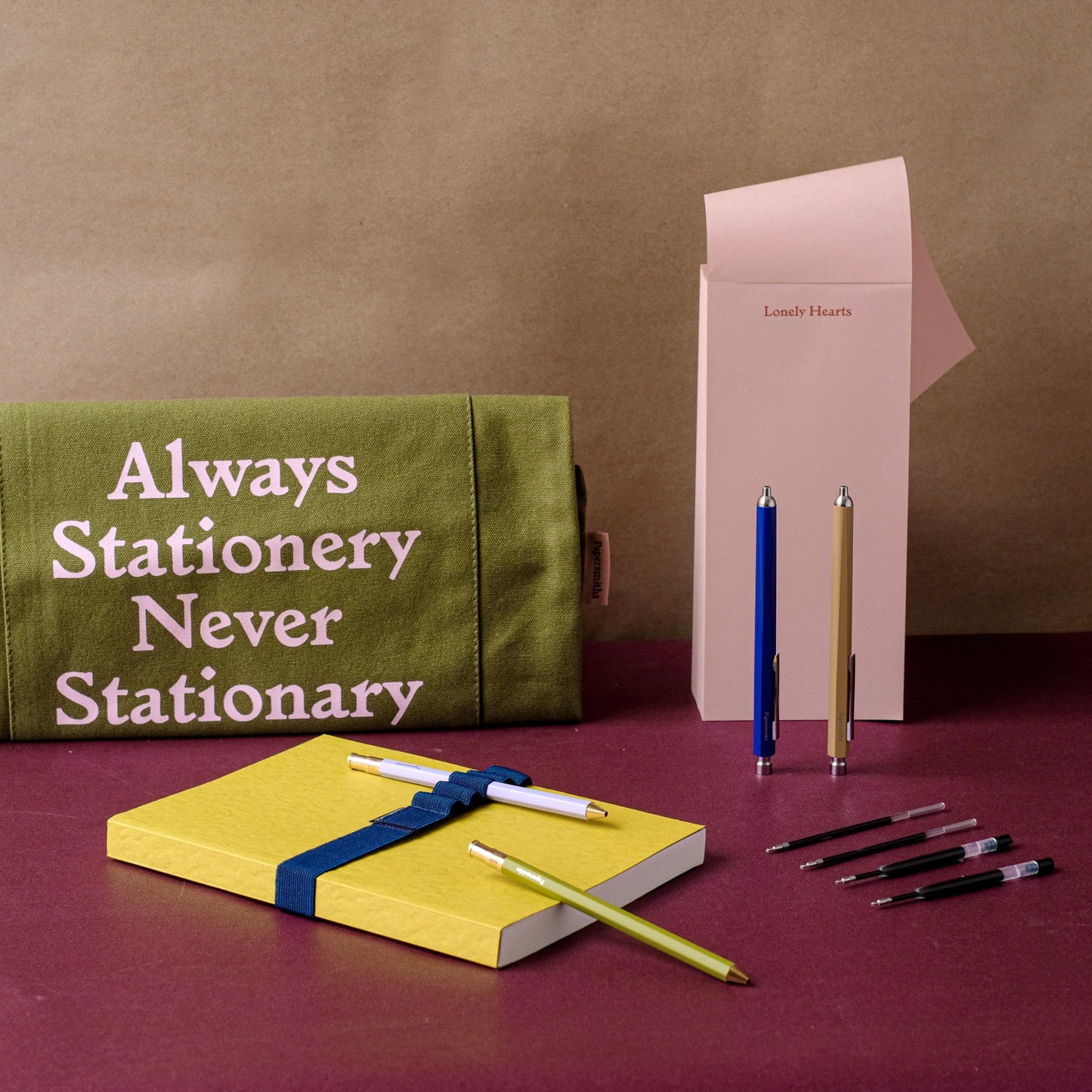 Ultimate Stationery Stash - Limoncello / Ruled Paper