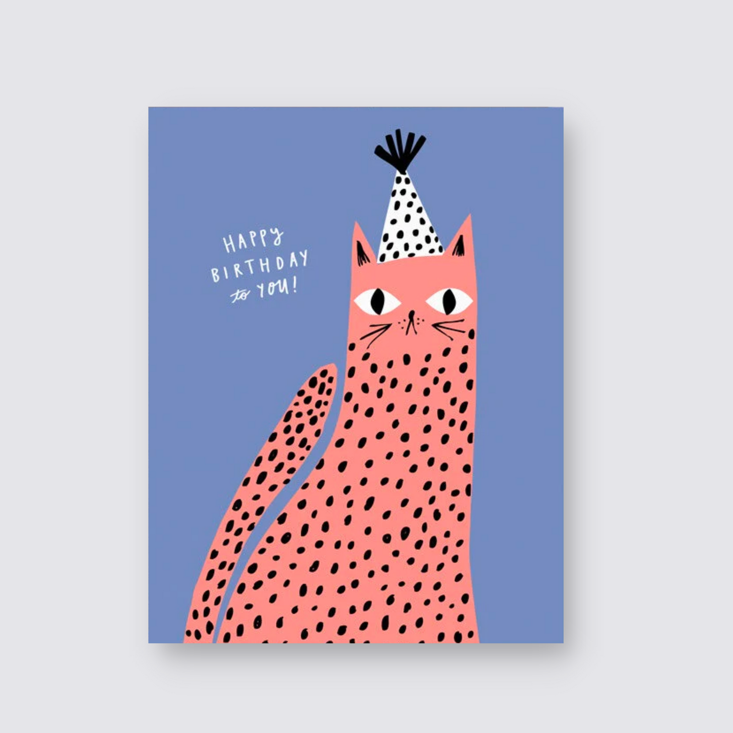 Spotted Cat Card