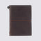 Leather Passport Notebook - Brown