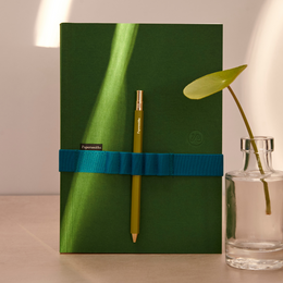 Clissold Green Notebook | High Quality Paper Notebooks at Papersmiths